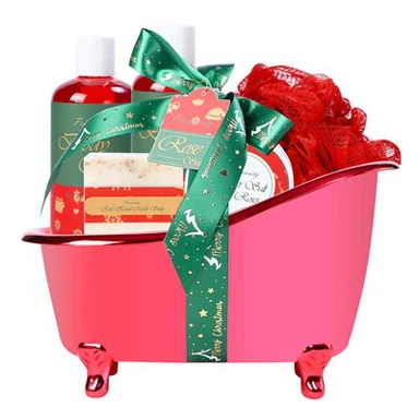 Christmas Bath Gift Baskets