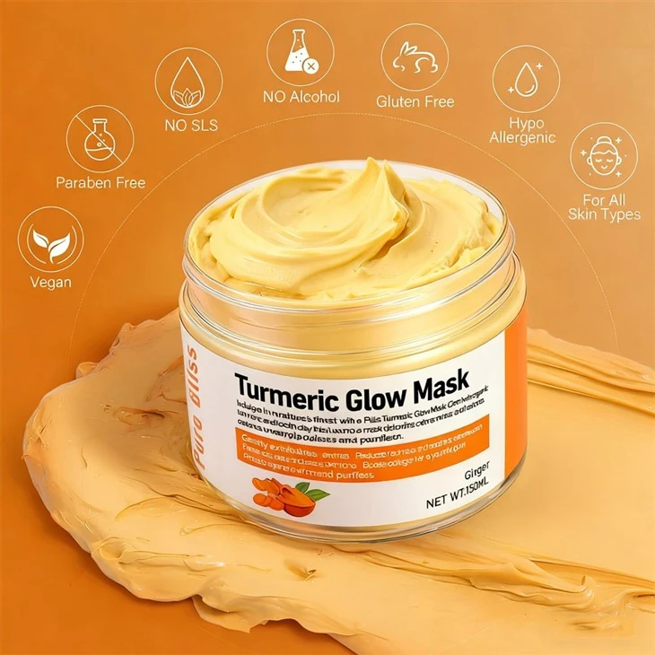 Vitamin C Turmeric Clay Mask factory